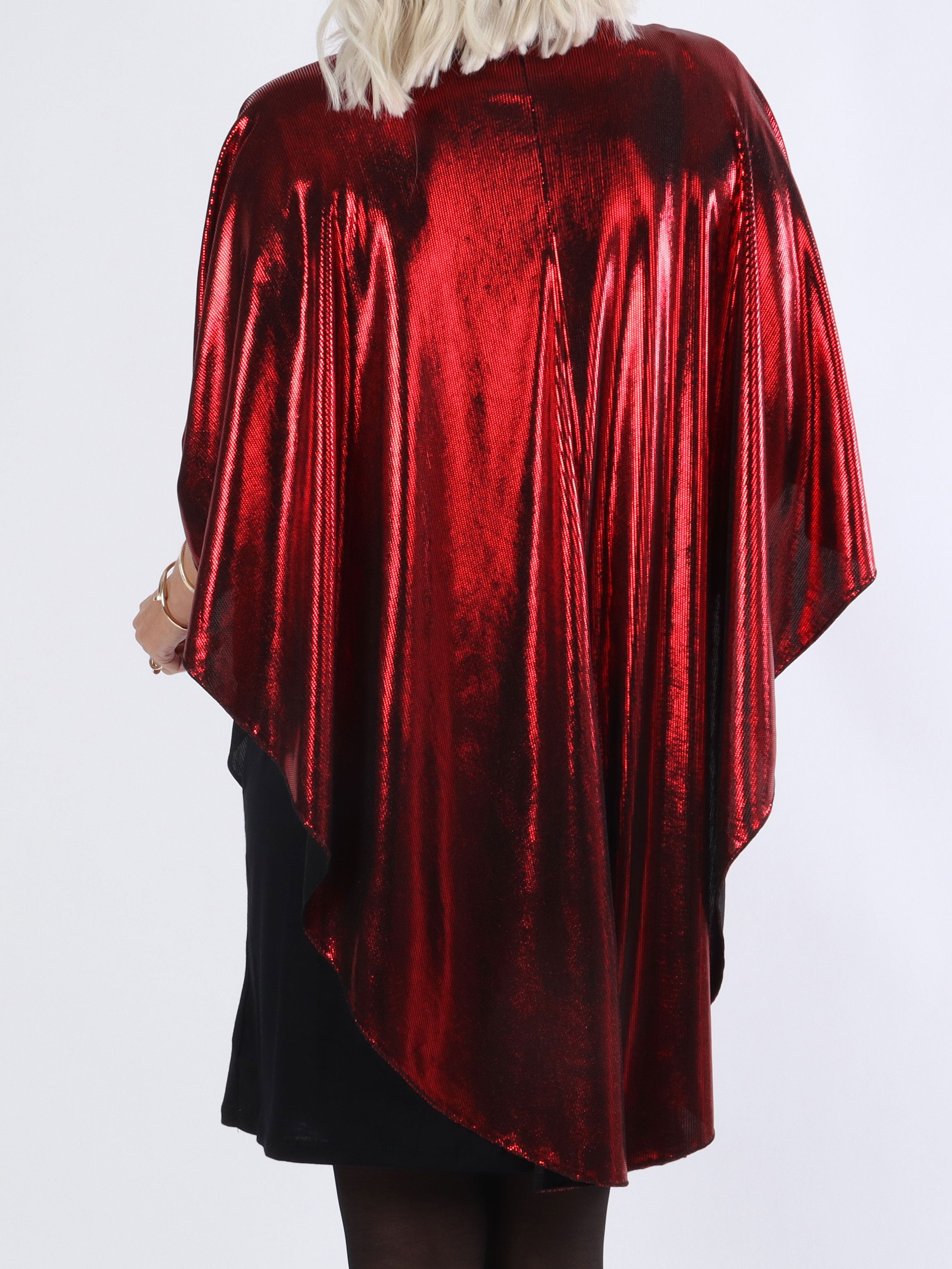 Kenya Party - Smuk plus size tunikakjole i shiny stof